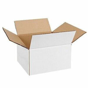 Cutie carton 190x150x140, alb, 3 straturi CO3, 470 g/mp imagine