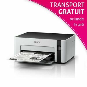 Imprimanta inkjet Epson M1100, sistem CISS, USB, monocrom, 240V, format A4 imagine