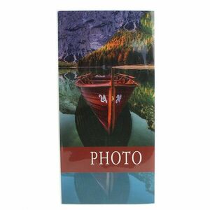 Album foto Barca, stocare 96 poze 10x15, 16 file legate tip carte, personalizabil imagine