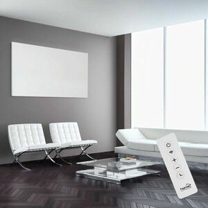 Radiator smart infrarosu hibrid Wi-Fi, 700W, control smartphone, telecomanda, program saptamanal imagine