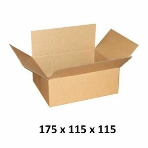 Cutie carton 175x115x115 mm, natur, 3 straturi CO3, 420 g/mp imagine