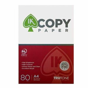 Hartie copiator format A4, top 500 coli, 80g, IK Copy Paper imagine
