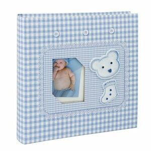Album foto personalizabil, 10x15, 200 poze, Baby Albastru, RESIGILAT imagine