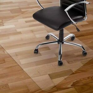 Covoras protectie pardoseala pentru scaun de birou, 120x90 cm, PVC transparent cu grosime de 0.5 mm imagine