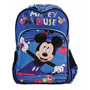 Ghiozdan Mickey Mouse, 38x27x12 cm, clasa pregatitoare, inchidere cu fermoar imagine