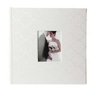 Album foto Wedding Day, personalizabil, 200 fotografii in format 10x15 cm, spatiu notite, alb imagine