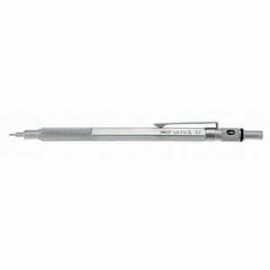 Creion mecanic, mina 0.7 mm, corp din metal, argintiu imagine