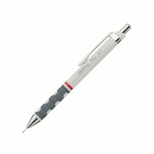 Creion mecanic Tikky, mina 0.7 mm, grip din cauciuc, varf calibrat din otel inoxidabil imagine