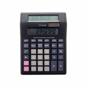 Calculator electronic de birou, afisaj dual, 12 digits imagine