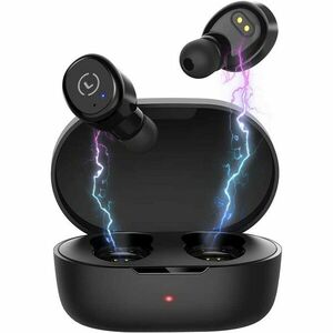 Casti Bluetooth, wireless Earbuds control touch, microfon incorporat, Android, iOS, anulare zgomot, IPX8 imagine