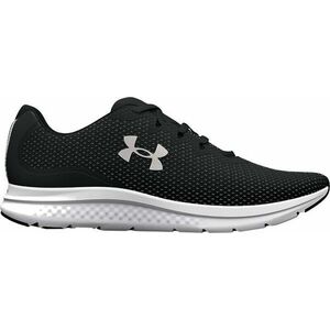Under Armour UA Charged Impulse 3 Running Shoes Black/Metallic Silver 44, 5 Pantofi de alergare pe șosea imagine