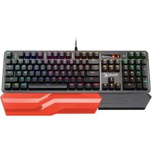 Tastatura Gaming A4Tech Bloody B975 (Negru/Portocaliu) imagine