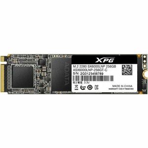 SSD XPG SX6000 Lite, 256GB, M.2-2280, PCIe Gen3x4, 3D NAND imagine