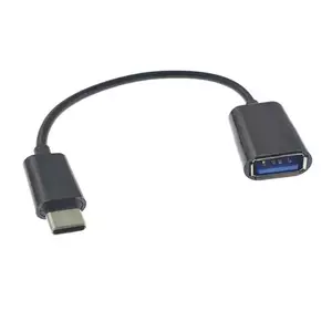 Cablu adaptor Gembird A-OTG-CMAF2-01, USB 2.0 - USB-C, 10 cm imagine