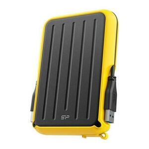 Hard disk extern Silicon Power Armor A66 4TB 2.5 inch USB 3.2 Yellow imagine