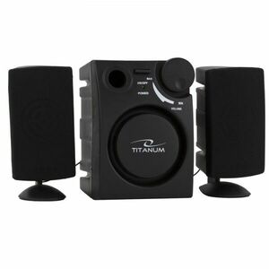 Sistem audio 2.1 Esperanza Canto, jack 3, 5mm, AUX, 63Hz - 16kHzz, 8Ω, 6W, 5V, negru imagine