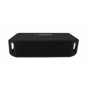 Boxa portabila Bluetooth cu radio FM incorporat, 6 W, 800mAh, microUSB, negru imagine