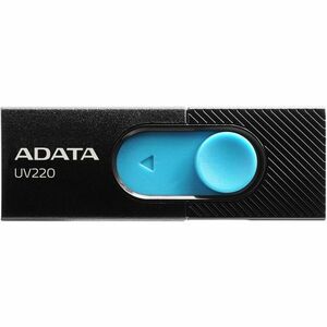 Flash Drive A-Data UV220 64GB USB 2.0 Black-Blue imagine