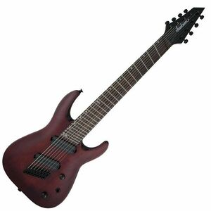 Jackson X Series Dinky Arch Top DKAF8 IL Negru-Stained Mahogany imagine