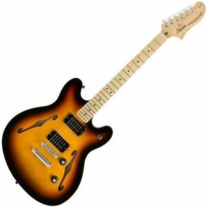 Fender Squier Affinity Series Starcaster MN 3-Tone Sunburst imagine