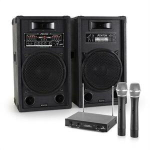 Electronic-Star Sistem Karaoke"STAR 12" Boxe PA 1200W microfon wireless imagine