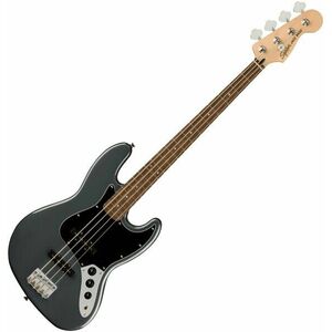Fender Squier Affinity Series Jazz Bass LRL BPG Charcoal Frost Metallic imagine
