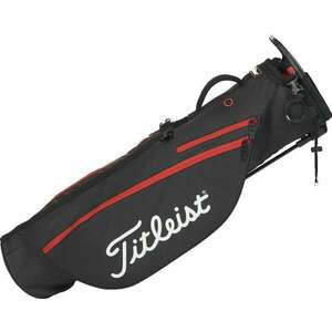 Titleist Premium Carry Bag Negru/Negru/Roșu Geanta pentru golf imagine