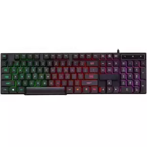 Tastatura Art AK-49, RGB, USB, Negru imagine