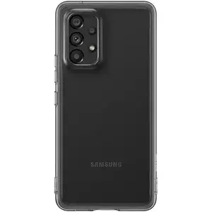 Husa de protectie Samsung Soft Clear Cover pentru Galaxy A53 5G, Black imagine
