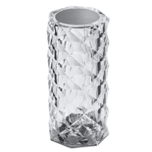 Lampa de masa decorativa cu LED tip "Crystal" ALB CALD imagine
