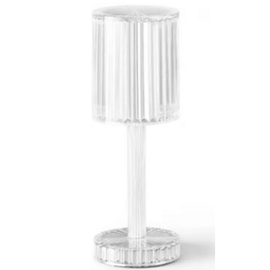 Lampa decorativa de masa cu led stil cristal touch (model PAHAR) imagine