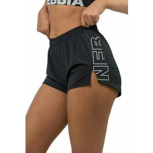 Nebbia FIT Activewear Smart Pocket Shorts Black XS Fitness pantaloni imagine