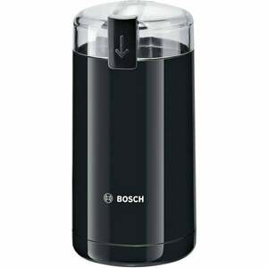 Rasnita de cafea Bosch TSM6A013B, 180 W, 75 g, cutit otel inoxidabil, Negru imagine