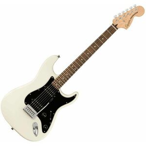 Fender Squier Affinity Series Stratocaster HH LRL BPG Olympic White imagine