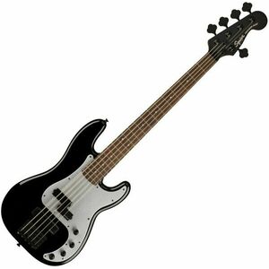 Fender Squier Contemporary Active Precision Bass LRL PH V Negru imagine