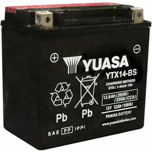 Yuasa Battery YTX14-BS Baterie motocicletă imagine