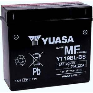 Yuasa Battery YT19BL-BS Baterie motocicletă imagine