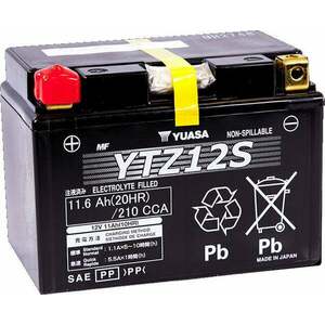 Yuasa Battery YTZ12S Baterie motocicletă imagine