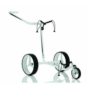 Jucad Carbon 3-Wheel White Cărucior de golf manual imagine