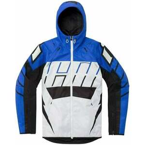 ICON - Motorcycle Gear Airform Retro™ Jacket Blue M Geacă textilă imagine