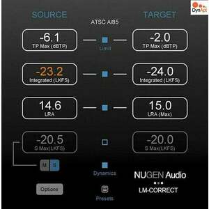Nugen Audio LM-Cor w DynApt (Extension) (Produs digital) imagine