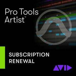 AVID Pro Tools Artist Annual Paid Annually Subscript (Renewal) (Produs digital) imagine