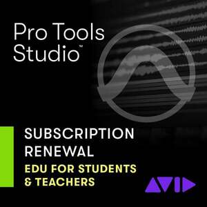 AVID Pro Tools Studio Annual Paid Annual Subscription - EDU (Renewal) (Produs digital) imagine