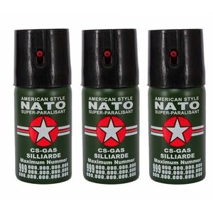 Set 3 Spray NATO Paralizant de Buzunar imagine