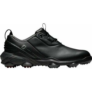Footjoy Tour Alpha Mens Golf Shoes Black/Charcoal/Red 41 imagine