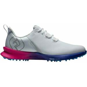Footjoy FJ Fuel Sport Mens Golf Shoes White/Pink/Blue 42 imagine