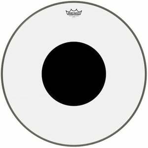 Remo CS-1322-10 Controlled Sound Clear Black Dot Bass 22" Față de tobă imagine