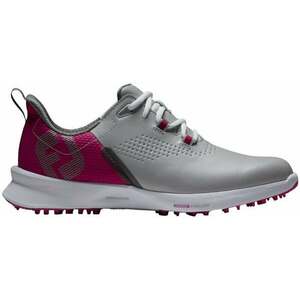 Footjoy FJ Fuel Womens Golf Shoes Grey/Berry/Dark Grey 40 imagine