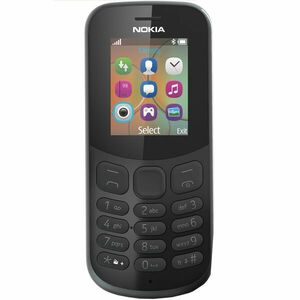 Telefon Mobil Nokia 130 (2017) Dual SIM Black imagine