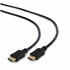 Cablu HDMI 1.4, 3m, (T/T), suporta rezolutii 3D TV si 4K UHD, black imagine
